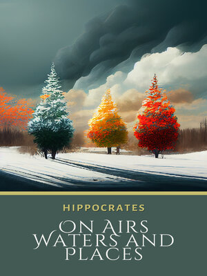 cover image of On Airs, Waters, and Places
